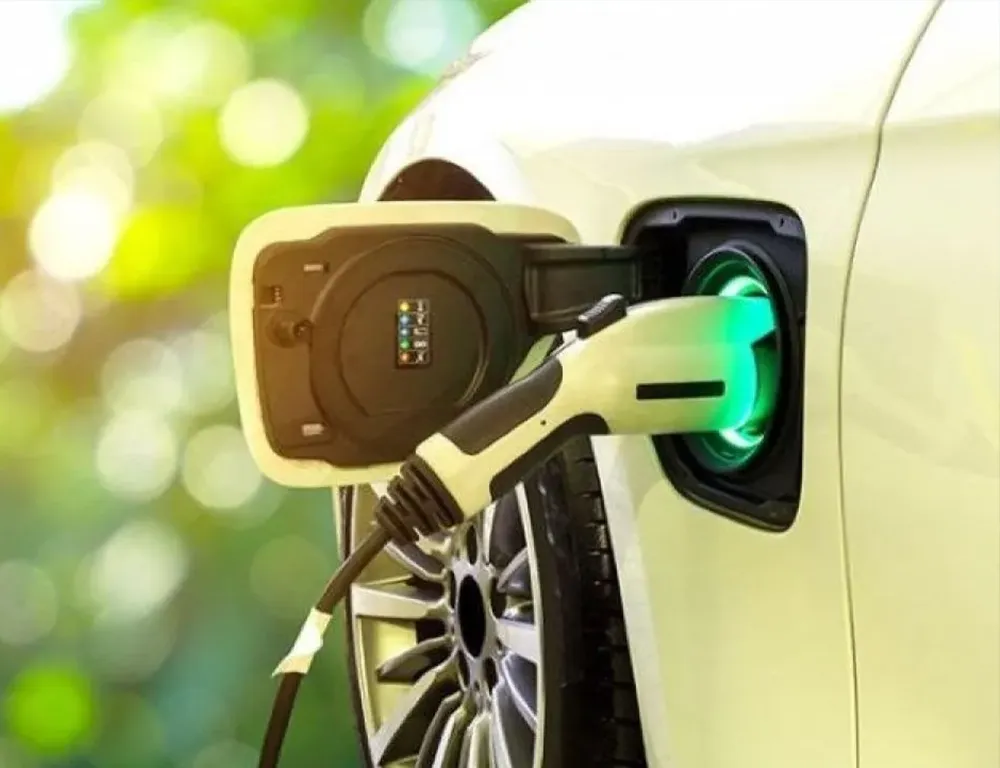 Level 2 EV charger installed on a garage wall in Sandpoint, Idaho